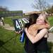 Huron High School players embrace after beating Pioneer on Tuesday, May 7. Daniel Brenner I AnnArbor.com